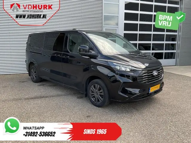 Ford Transit Custom 2.0 TDCI 170 pk Aut. L2 LED/ Adapt.Cruise/ 2x Schuifdeur/ Carplay/ Stoelverw./ S...