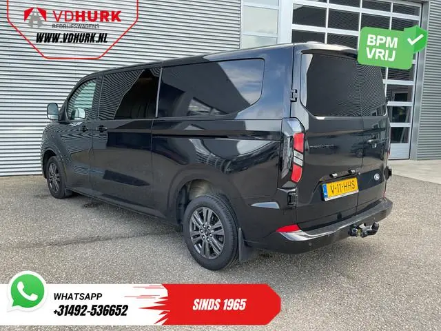 Ford Transit Custom 2.0 TDCI 170 pk Aut. L2 LED/ Adapt.Cruise/ 2x Schuifdeur/ Carplay/ Stoelverw./ S...