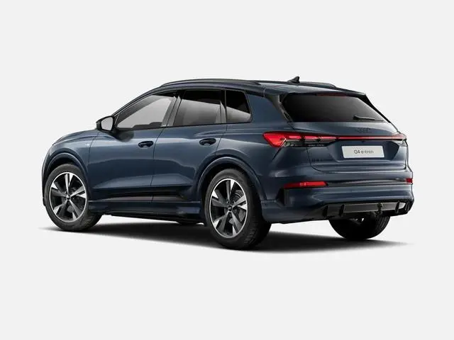 Audi Q4 e-tron S edition performance 286 PK · Trekhaak elek. wegklapbaar · Tech plus · Lendensteunen