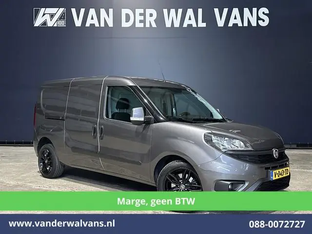 Fiat Doblò Cargo 1.6 MJ**MARGE, Geen BTW** 105pk L2H1 Maxi SX Euro6 Airco | Navigatie | Lichtmetalen...