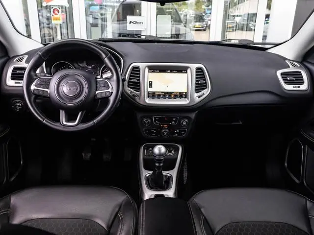 Jeep Compass 1.4 MultiAir Longitude | Half Leder | Navigatie | Trekhaak | Cruise Control |
