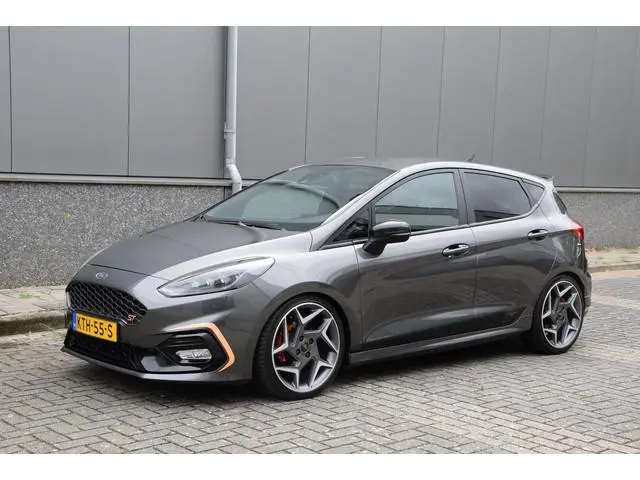 Ford Fiesta 1.5 EcoBoost ST-3 | lederen/stof bekleding | blind-spot | voorstoelen verwarmd |