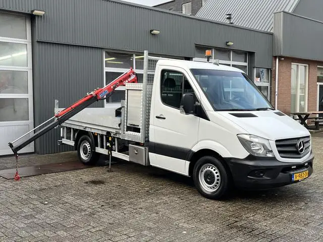 Mercedes-Benz Sprinter 314 2.2 CDI 366 Automaat Maxilift 110.2 laadkraan Airco Trekhaak 3500 kg 3-Pe...