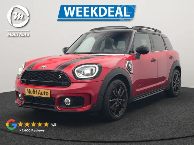MINI Countryman 2.0 Cooper S E ALL4 JCW PHEV 220pk Dealer O.H | Panodak | JCW Alcantara Sportstoelen...