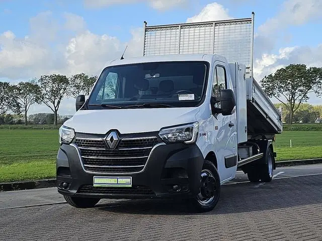 RENAULT MASTER 2.3 Kipper Dubbellucht Airco Euro6 3.5T-Trekhaak 145Pk Euro6!