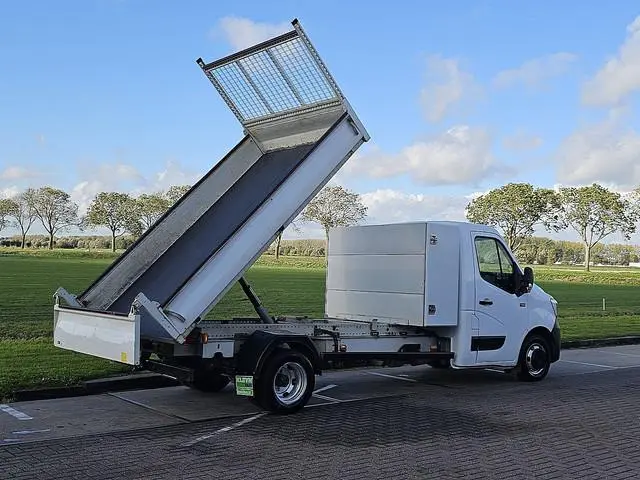 RENAULT MASTER 2.3 Kipper Dubbellucht Airco Euro6 3.5T-Trekhaak 145Pk Euro6!