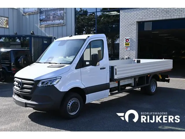 Mercedes-Benz Sprinter 517 CDI Pro L3 Open laadbak 3500 kg Trekgewicht, LED, Smartphone integratie,...