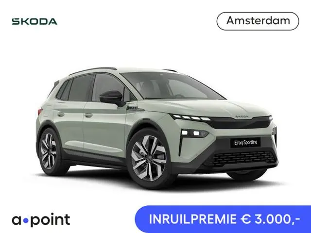 Skoda Elroq 85 Sportline  | elektr. achterklep | Matrix LED | Travel Assist | Stuur - en stoelverwar...