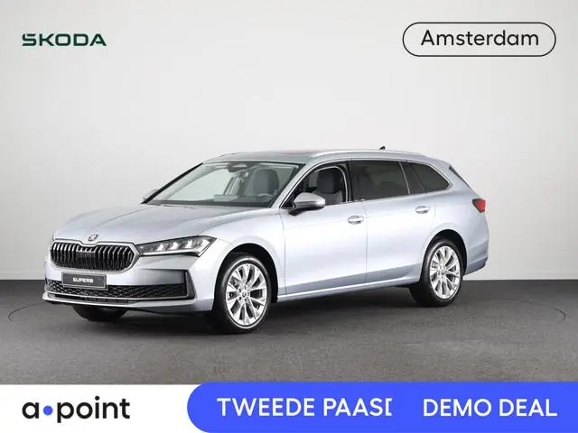 Škoda Superb Combi 1.5 TSI MHEV First Edition 150 pk | Trekhaak wegklapbaar | Panoramadak | Verlengd...