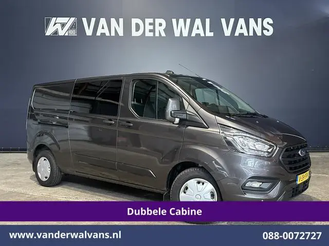Ford Transit Custom 2.0 TDCI 170pk L2H1 Dubbele Cabine Euro6 Airco | 5-Zits | 2x Zijdeur | Camera |...