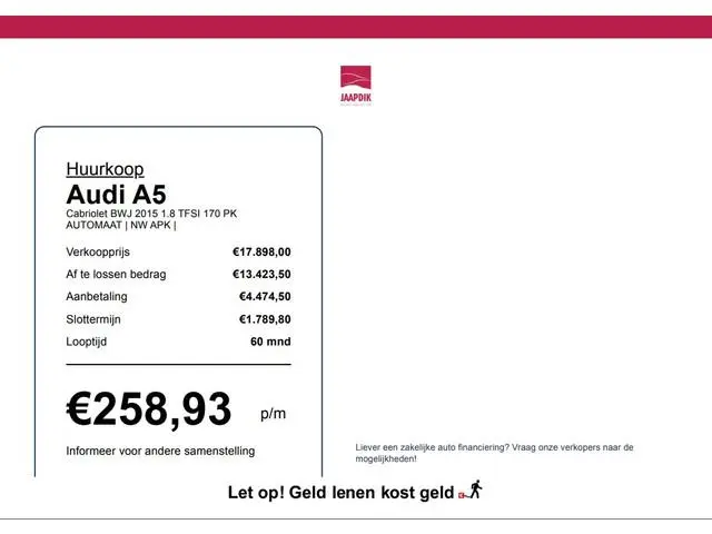 Audi A5 Cabriolet BWJ 2015 1.8 TFSI 170 PK AUTOMAAT | NW APK | LEDER / ELEKTR. STOELEN / NAVI / CLIM...