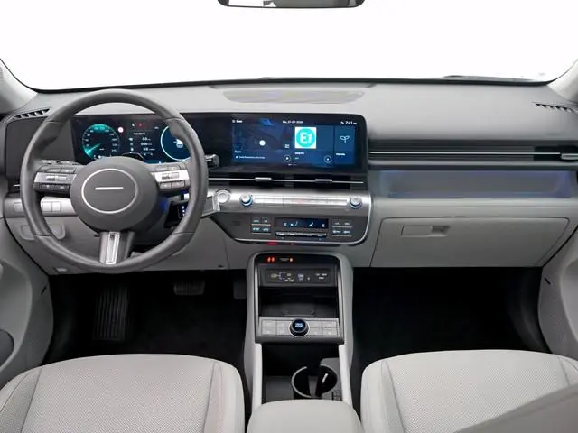 Hyundai Kona 1.6 GDI HEV Premium | Private lease 579 pm | Creme leder