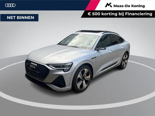 Audi e-tron Sportback 50 Quattro 313pk S Edition 71 kWh · Panoramadak · 360 Camera · Luchtvering · V...