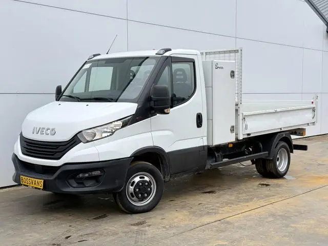 Kipper Dubbellucht L4 Airco Cruise Control 3.5T Trekhaak Lederen bekleding Benne Tipper