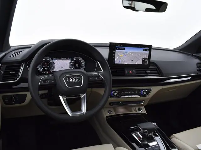 Audi Q5 Sportback 50 TFSIe 299pk Advanced Edition · Panoramadak · Luchtvering · Camera · Elek. Stoel...