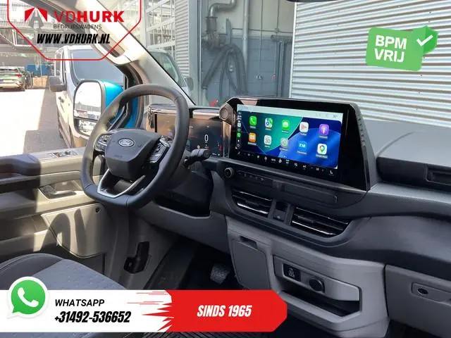 Ford E-Transit Custom 218 pk 330 km WLTP L2 Limited B&O/ Adapt.Cruise/ Elek.Trekhaak/ Standkachel/ S...