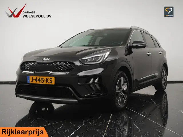 Kia Niro 1.6 GDi PHEV Plug-in Hybrid DynamicPlusLine - Lederen bekleding- Stoel- en stuurverwarming...