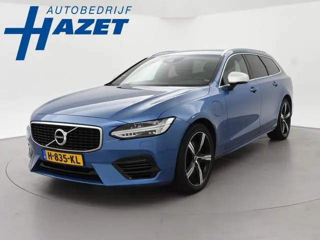 Volvo V90 2.0 T8 AWD 390 PK R-DESIGN + BOWERS & WILKINS | HEAD-UP | ELEK. TREKHAAK | INSCRIPTION BUR...