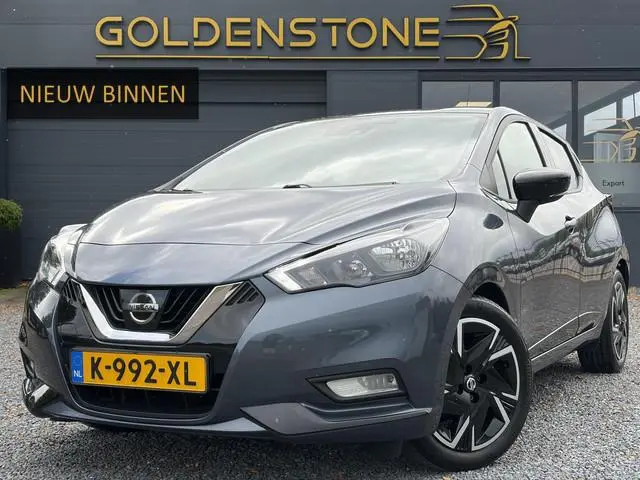 Nissan Micra 1.0 IG-T N-Design ✓Carplay✓Trekhaak✓Navi✓Airco✓Cruise✓Rijstrooksensor✓Pdc✓Lm velgen✓4 E...