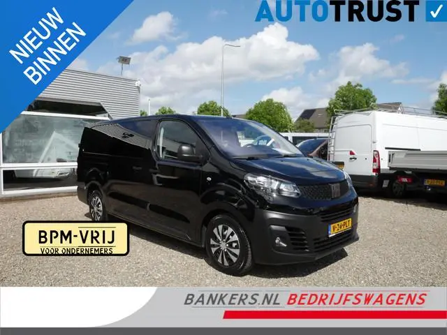 Fiat Scudo 2.0 MultiJet 140PK Luxe Dubbel Cabine AC Marge 2 x Schuifdeur