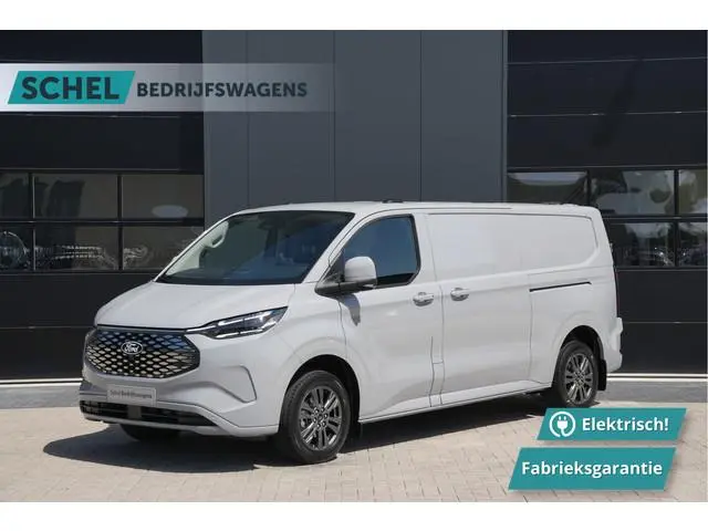 Ford E-Transit Custom 340 L2H1 Limited 71 kWh 218pk | 2x Schuif | DDS LED | 360 Camera | B&O | ACC |...