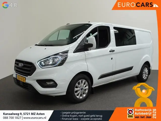 Ford Transit Custom L2H1 Trend Automaat Dubbele cabine Navigatie Trekhaak Cruise Control Parkeersens...