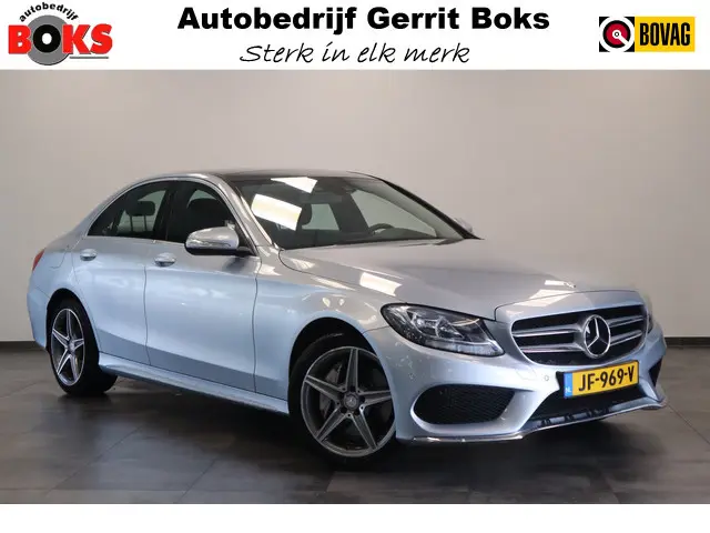 Mercedes-Benz C-klasse 250 Ambition AMG Panoramadak Head-up! ! 2e Paasdag geopend van 12.00 tot 17:0...