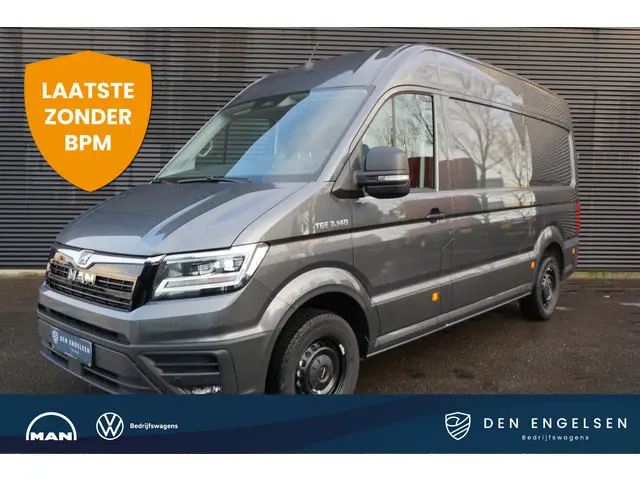 MAN TGE 3.140 | L3H3 | BPM vrij | ACC | App-Connect | Camera | Stoelverwarming | Trekhaak | FACELIFT