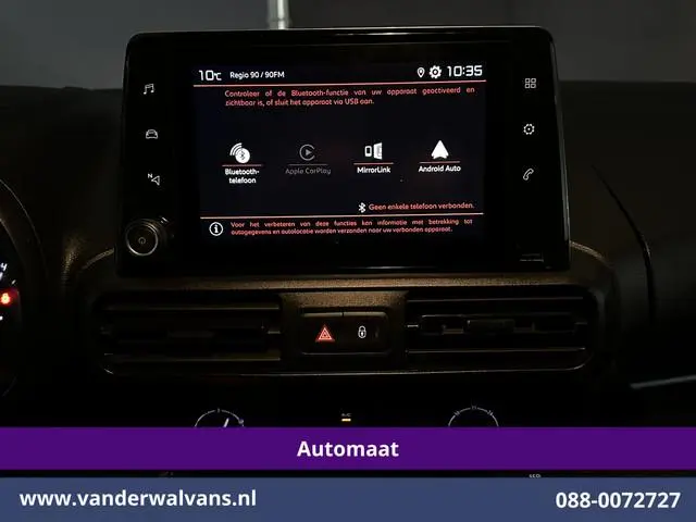 Citroën Berlingo 1.2 PureTech 130pk Automaat Benzine L1H1 Euro6 Airco | 3-Zits | Apple Carplay | Cru...