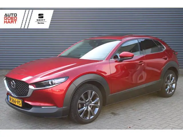Mazda CX-30 2.0 e-SkyActiv-X M Hybrid Luxury Schuif/kanteldak Bose Carplay Vol-Leder Adap-Cruise