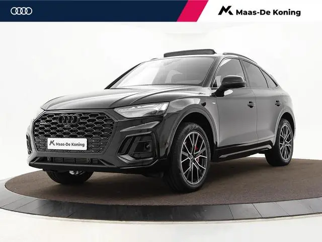Audi Q5 Sportback 55 TFSI e 367pk S edition Competition · Panoramadak · Leder · 360 Camera · Wegklap...