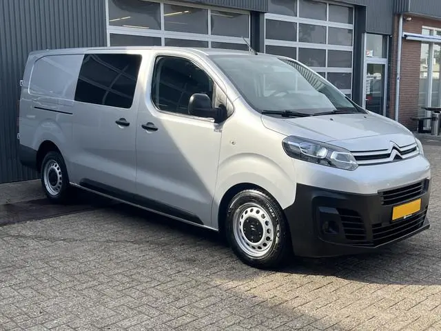 Citroën Jumpy 2.0 BlueHDI 120 XL DC Marge BTW en BPM vrij!! Airco Cruise controle Trekhaak 2500kg Na...