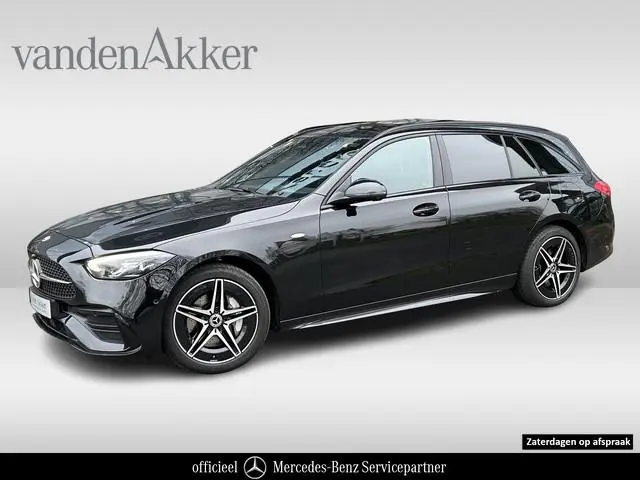 Mercedes-Benz C-klasse 300e AMG Estate // SoH 99% // Trekhaak // Panoramadak // Distronic // 360 Cam...