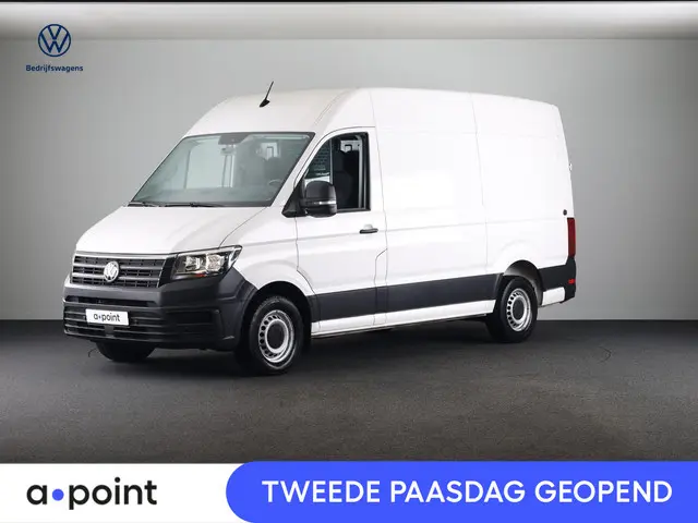 Volkswagen Crafter 35 2.0 TDI L3H2 140 PK | Navigatie via app | Bijrijdersbank | Airco | Side Assist...