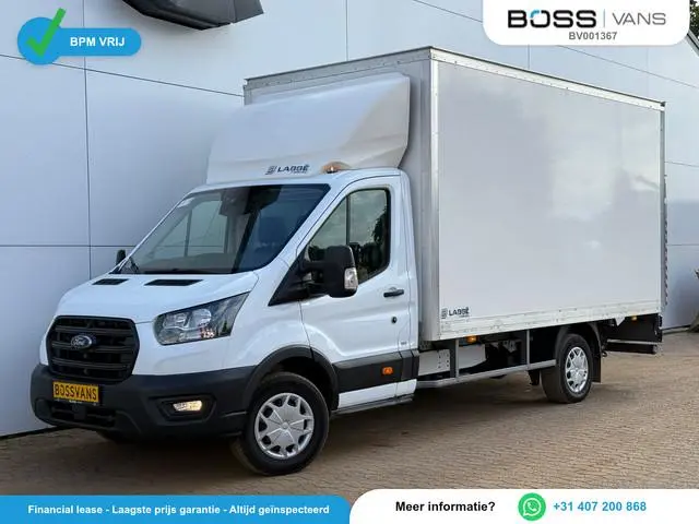 Ford Transit 2.0 TDCI 130PK Laadklep Bakwagen Cruise Control Airco Parkeersensoren Voor Koffer Bakwa...