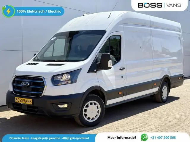 Ford E-Transit 68kWh 184PK L4H3 Elektrisch 317km WLTP 98.1% (SOH) BEV Snelladen Carplay Climate cont...