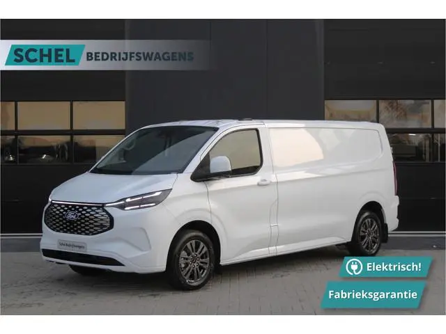 Ford E-Transit Custom 340 L2H1 Limited 65 kWh 218pk  - LED - 360 Camera - B&O - ACC - Navi - Stoel/S...