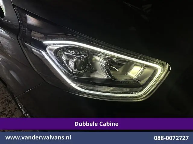 Ford Transit Custom 2.0 TDCI 170pk L2H1 Dubbele Cabine Euro6 Airco | 5-Zits | Camera | LED | Cruisec...