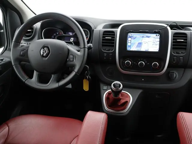Renault Trafic 2.0 DCI L2H1 DUBBEL CABINE + ROOD LEDER | LMV | PREMIUM AUDIO | APPLE CARPLAY | LED |...