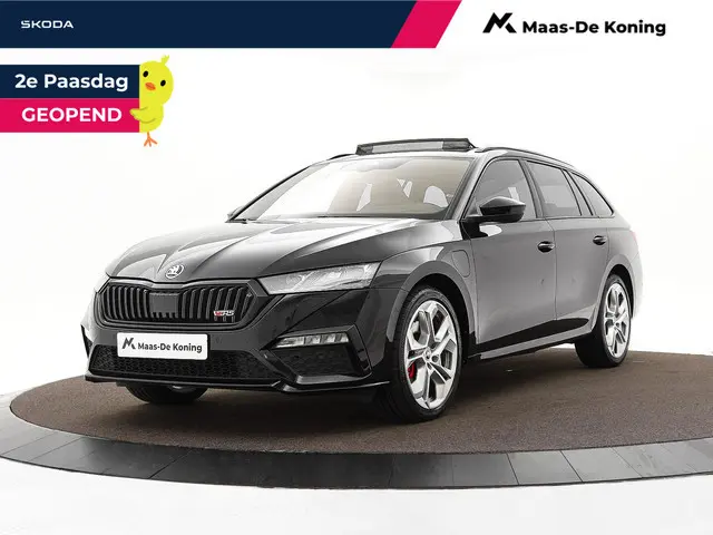Skoda Octavia Combi 1.4 TSI 245pk DSG RS iV PHEV Business · Panoramadak · CANTON Audio · Elek. Voors...