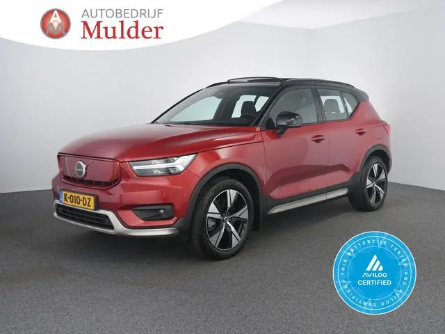 Volvo XC40 Recharge P8 AWD R-Design | Zwenkhaak | Pano | Leer | BLIS | SOH 93.4% |