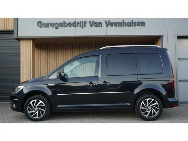 Volkswagen Caddy 1.4 TSI 125pk DSG 5-Zits 2x Schuifdeur LED Navi Trekhaak Stoelverwarming APP-Connec...