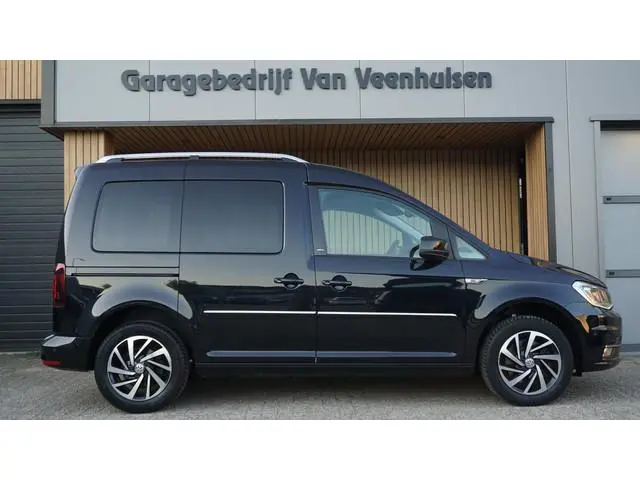 Volkswagen Caddy 1.4 TSI 125pk DSG 5-Zits 2x Schuifdeur LED Navi Trekhaak Stoelverwarming APP-Connec...