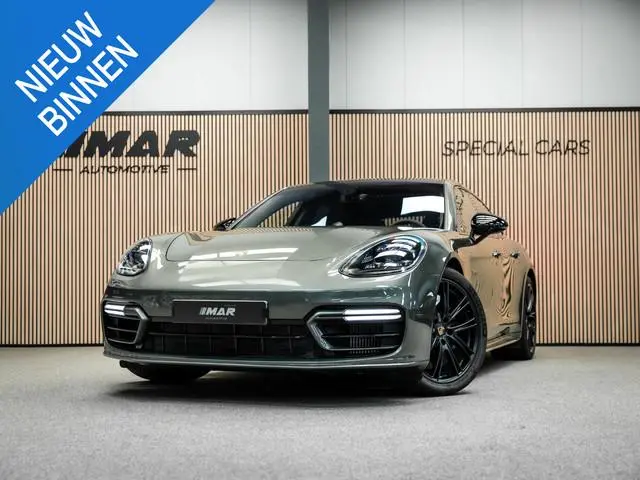 Porsche Panamera Sport Turismo 2.9 4 E-Hybrid Aventurijn groen / Keramische remschijven / BOSE / 18-...