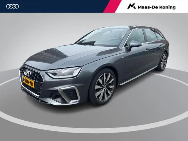 Audi A4 Avant 35 TFSI 150pk S edition · Apple/Android Car Play · Camera · Afgevlakt sportstuur · Vir...