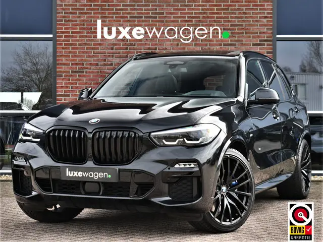 BMW X5 xDrive40d M-Sport 7pers Pano Luchtv ACC Trekh H/K HUD 22inch 4WS Comf-seat