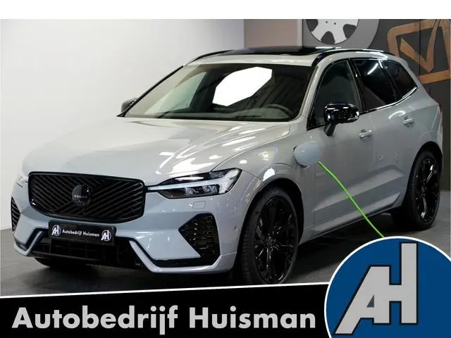Volvo XC60 2.0 T6 AWD 247kW/336pk Aut8 MJ2027, NIEUW €83.347! Plug-in Ultra Black Ed. LUCHTVERING +...