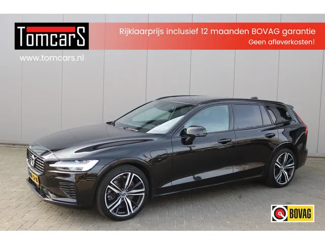 Volvo V60 2.0 T6 Recharge 340PK AWD R-Design Elektr.-trekhaak/Pano-dak/Winter-pack/Memory-stoel/Came...