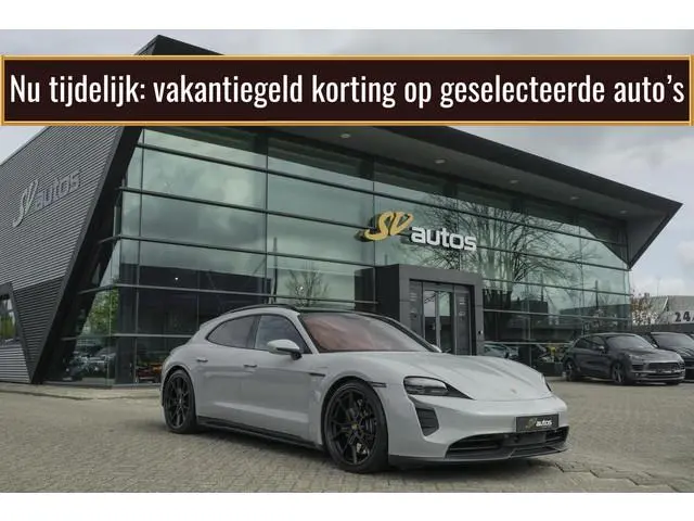Porsche Taycan Sport Turismo GTS 598pk 93 kWh Panoramadak *SOH 93%* *incl BTW* Bijrijdersdisplay Rea...