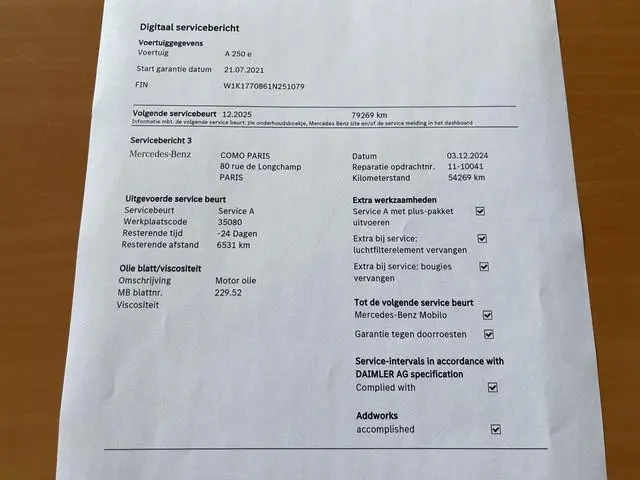 Mercedes-Benz A-Klasse